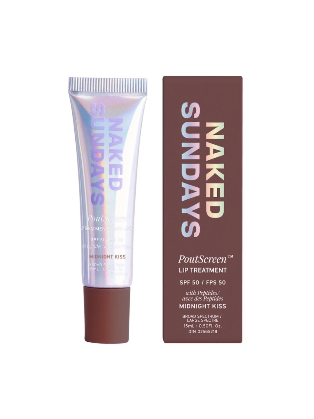 Naked Sundays PoutScreen Lip Treatment - Brown